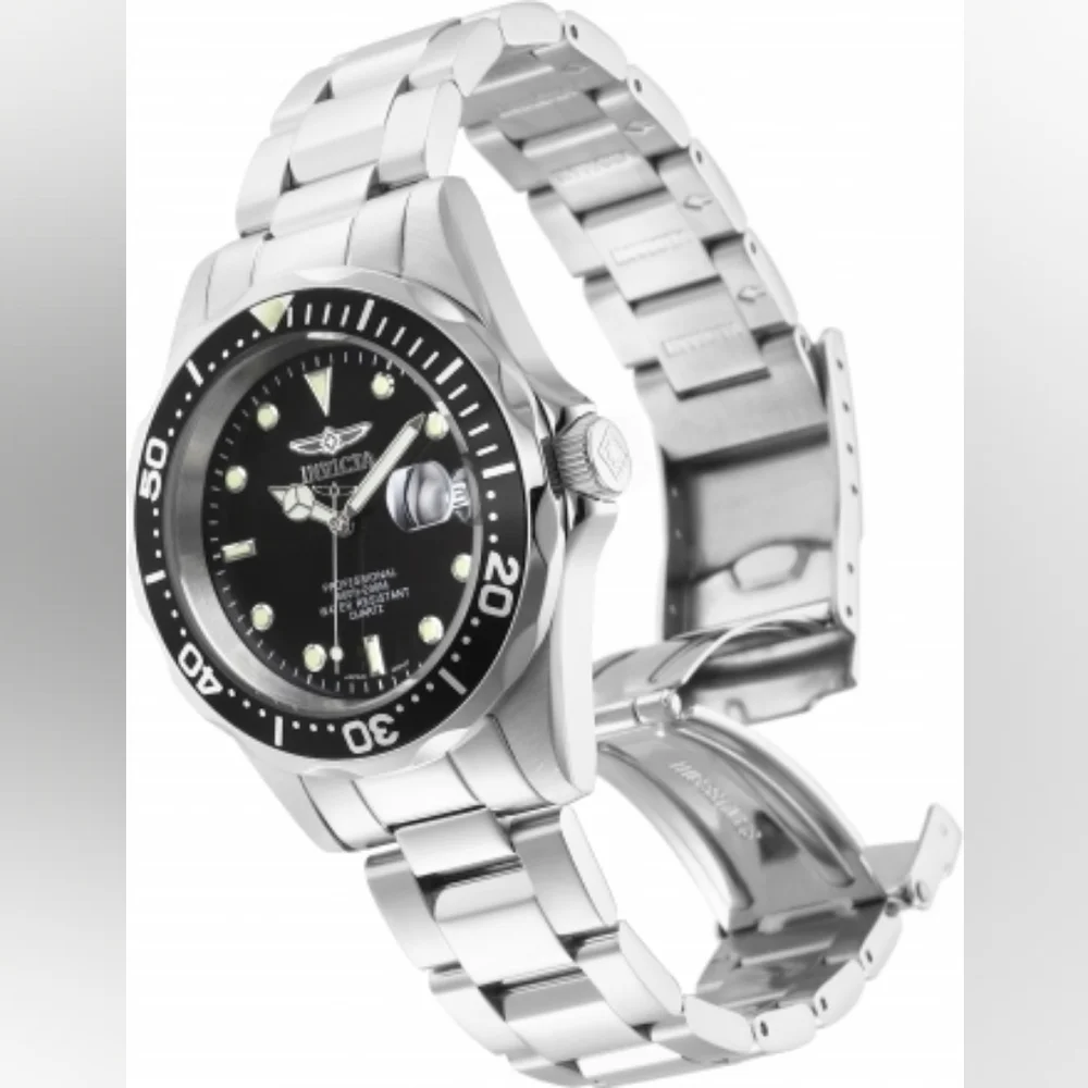 NEW NIB Invicta Pro Diver Unisex‎ Watch - 37.5mm, Stainless Steel 8932